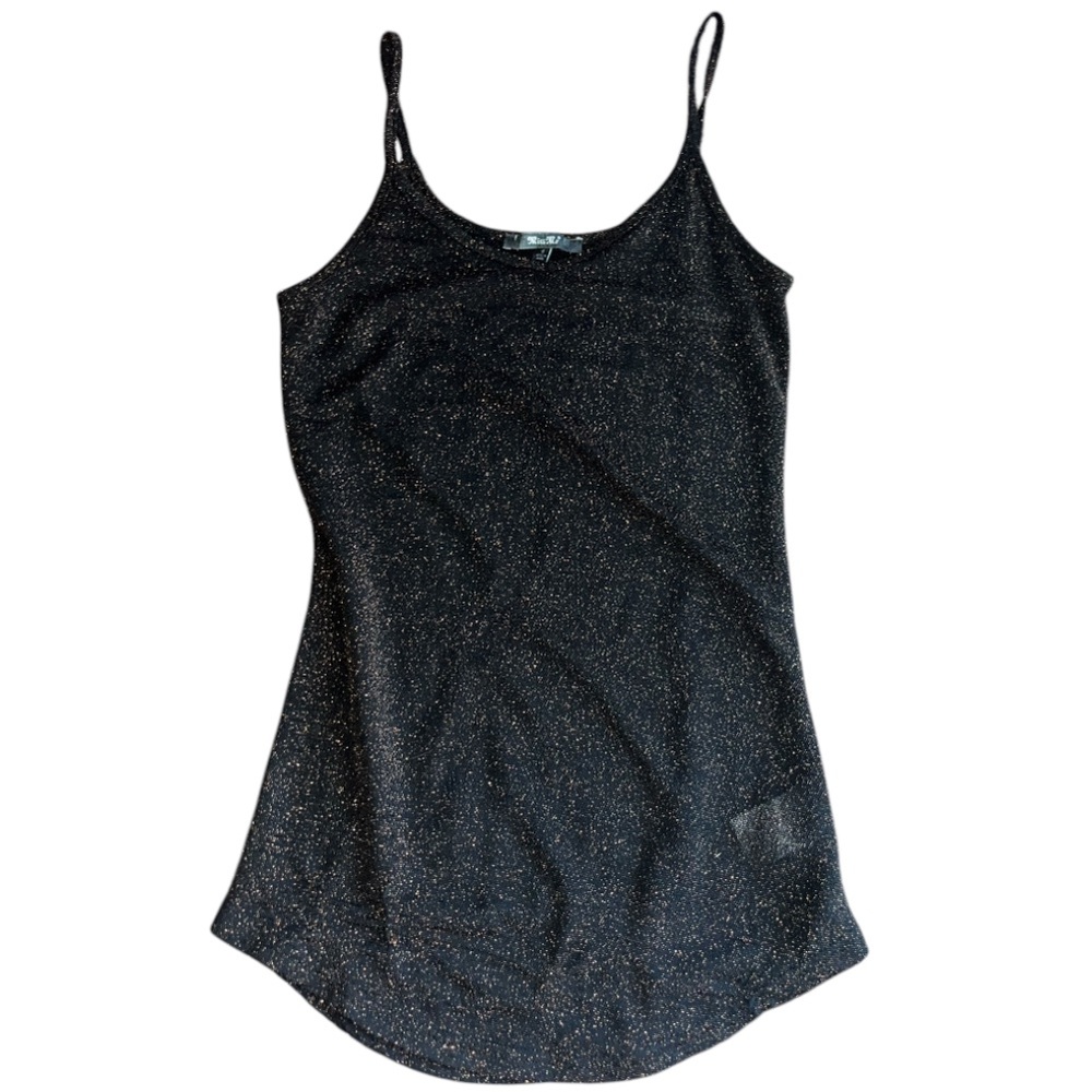 Miss Me Black Sparkly‎ Cami!